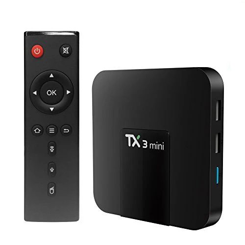 

Promotion TX3 mini amlogic s905w smart tv set top box 2gb ram 16gb rom quad core android tv box 8.1 with LED display, Black