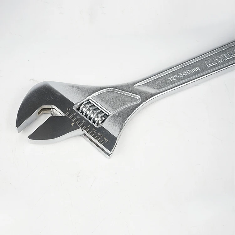 High quality  flexible head  45#  Garage Tool adjustable wrench set