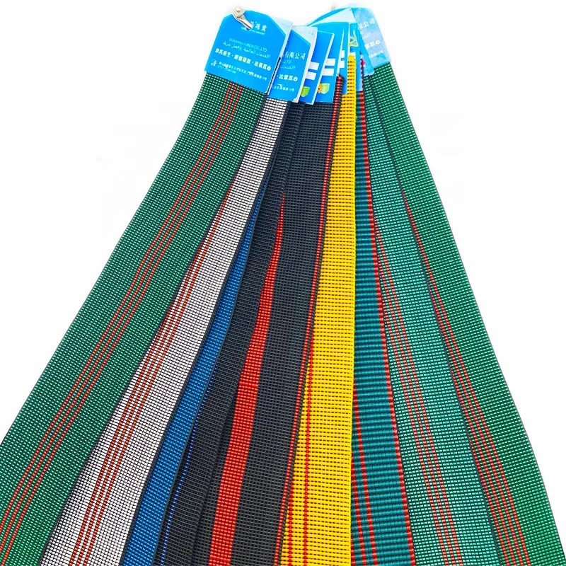 

3 Inch Wholesale Colorful Furniture Elasticity Webbing Tape Straps For Sofa, Customized