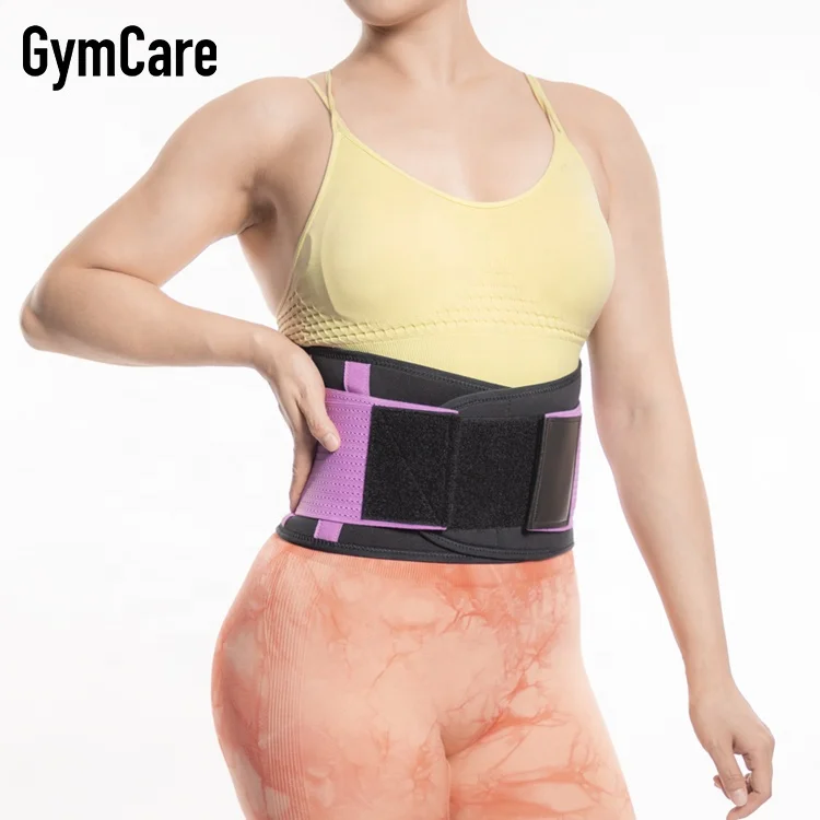 

High quality adjustable lumbar spinal protection waist support for sports, Customized color