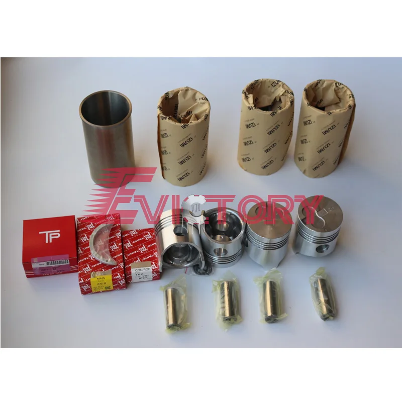

For Toyota forklift engine parts 2J Rebuild kit overhaul gasket piston ring liner bearing
