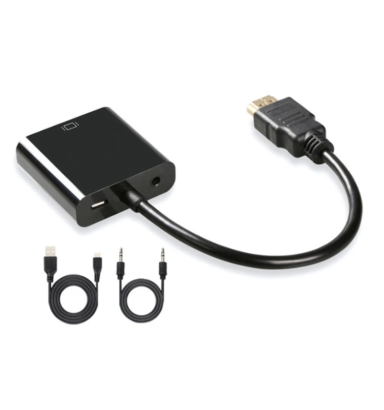 1080P hd High Definition Multimedia Interface male VGA female adapter converter cable - ANKUX.COM