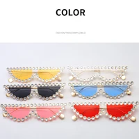 

Wholesale price private label fashion metal frame diamond rhinestone women sunglasses