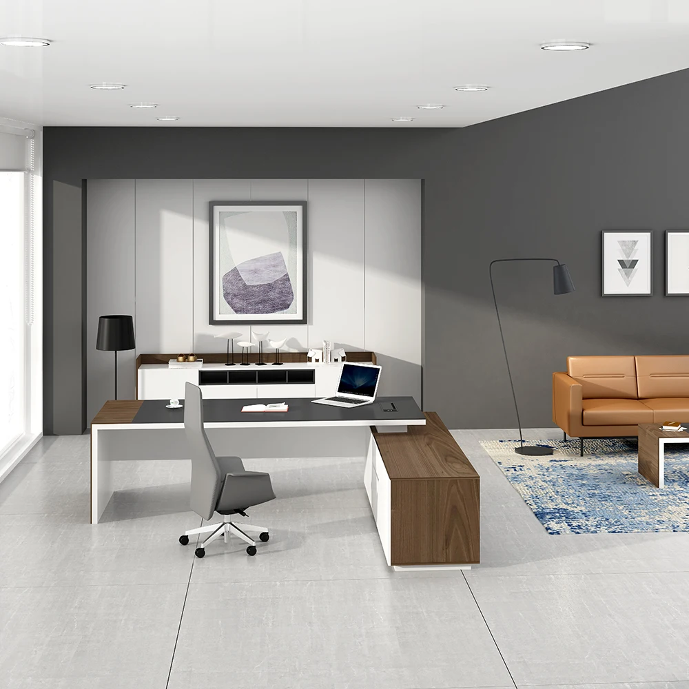 Luxury Big Boss table,executive office desk,modular modern office furniture workstation