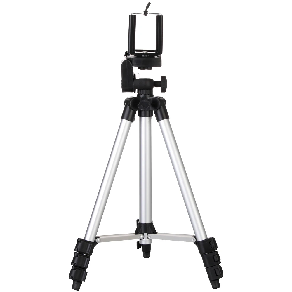 

3110 Aluminum Alloy Camera Tripod Stand Mobile Phone Tripod for Smartphone and ring light