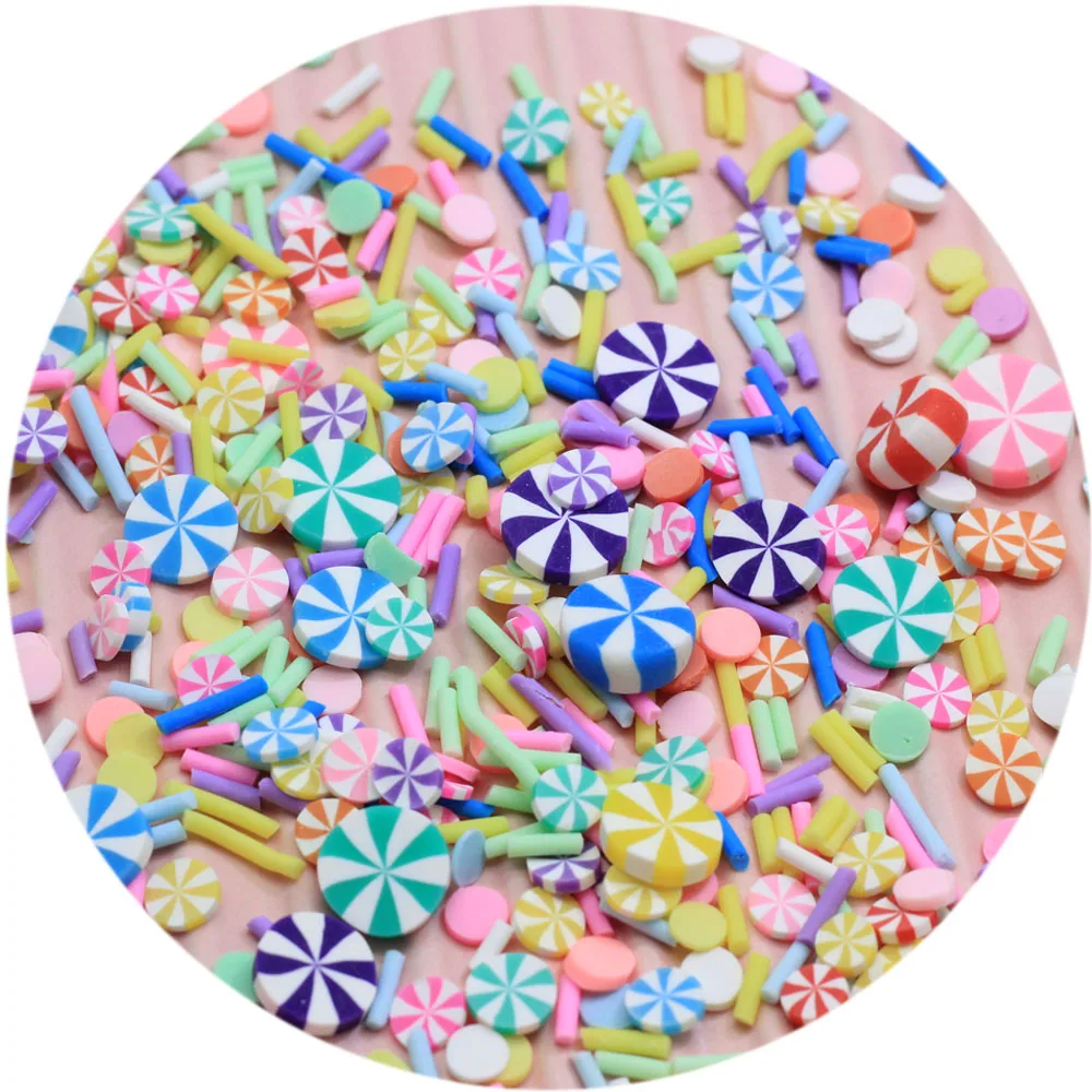 

Polymer Soft Clay Sprinkles Windmill Sugar Beads Sprinkles for DIY Making Slime Nail Art Slices