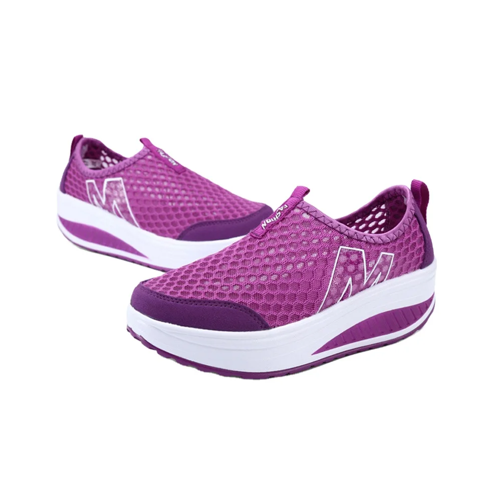 

New Design Casual Sport Shaking Shoes For Woman, Black, purple, grey, blue and red