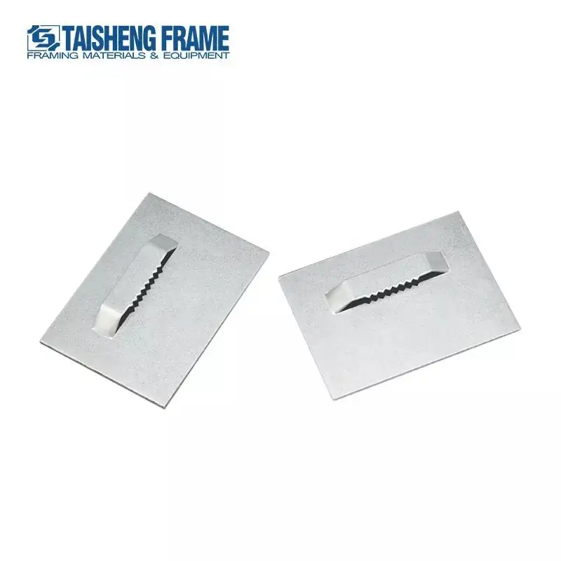 

TSK265 Heavy Duty Mirror Hanging Hook 80X 60mm Mirror Hanger Sawtooth Hook Plate Mirror Hanger