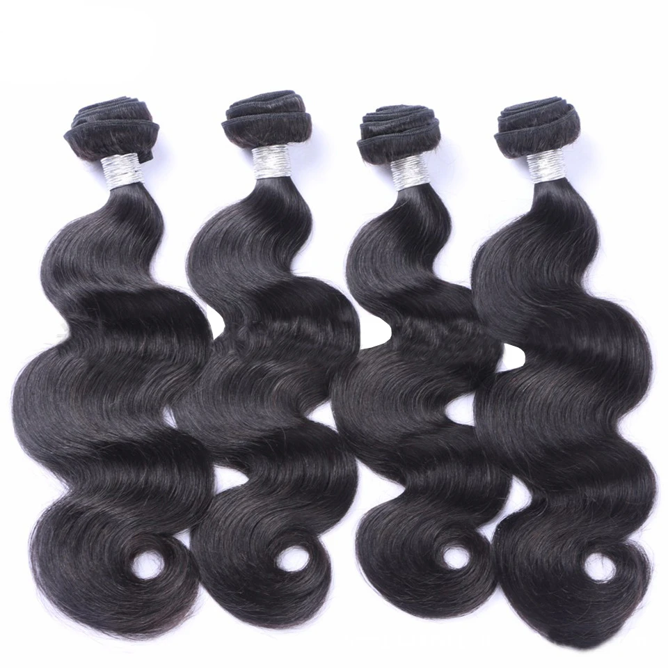 

Double weft top quality wholesale price 100% human hair extensions lace wig body wave bundles Brazilian human hair extension, Natural