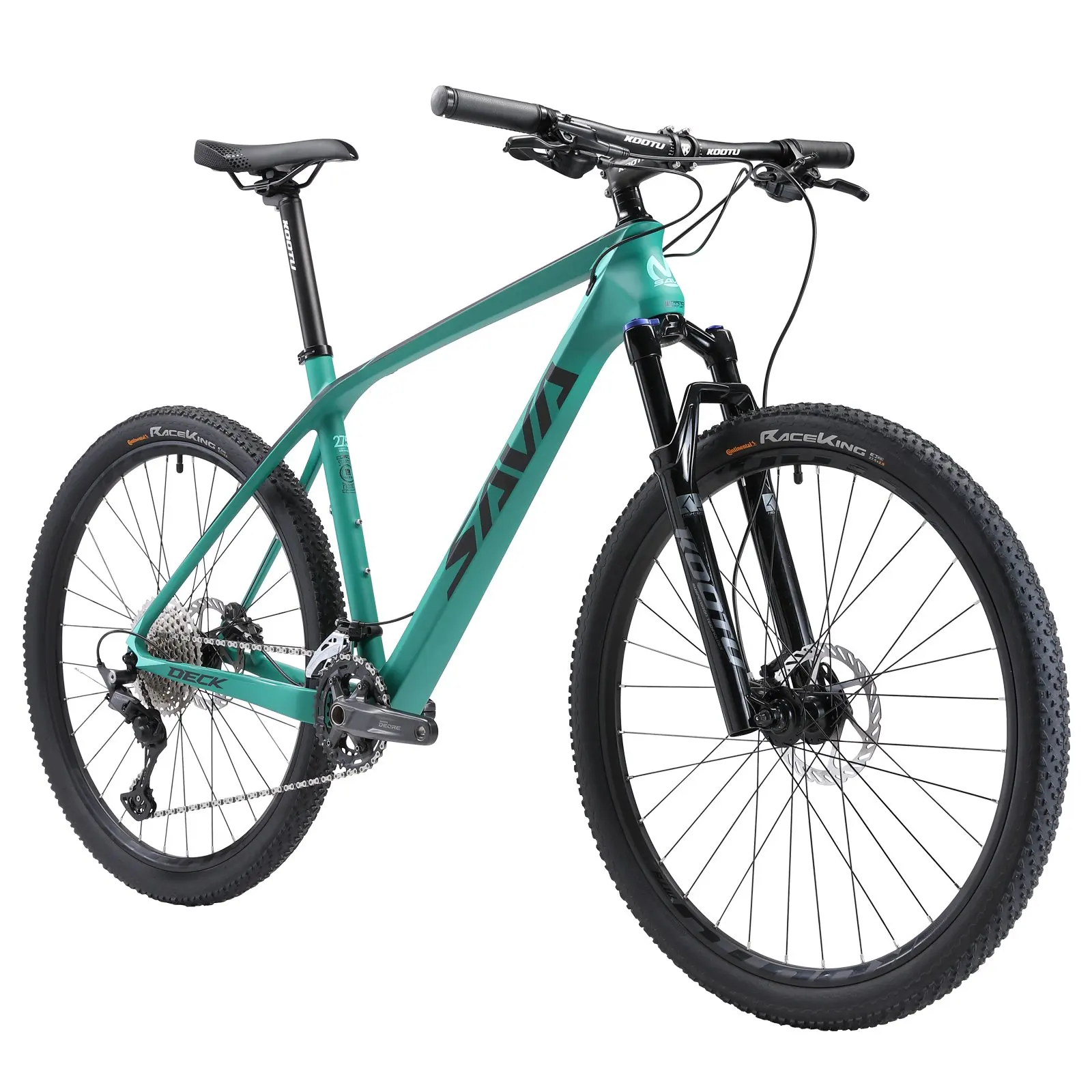 

SAVA Deck5.0 carbon bike 29 inch 22 speeds bicicletas mountain bike 29 carbon fiber bike, Black grey/black green