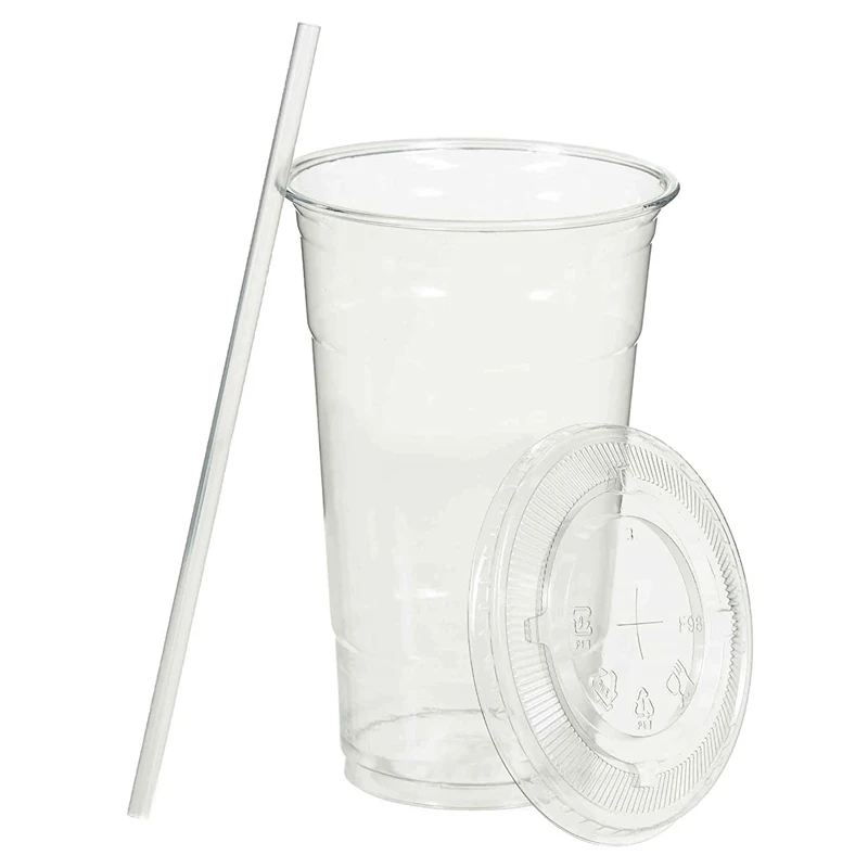

Disposable 90mm caliber cold drink disposable PET blister beverage plastic cup, Clear