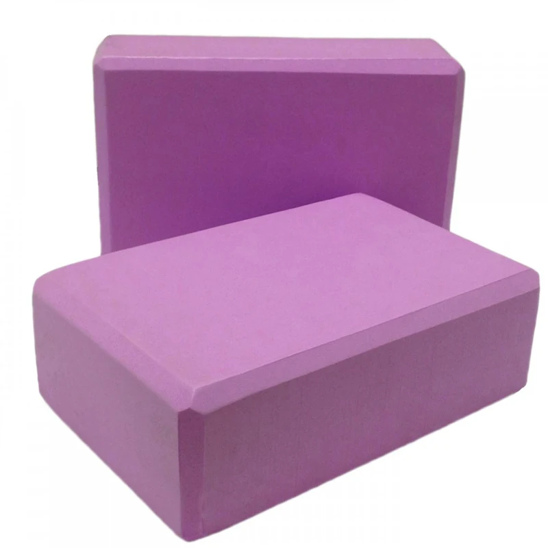 

Custom Logo Printed Base Yoga Blocks Eva Foam with Private Design, Customized color