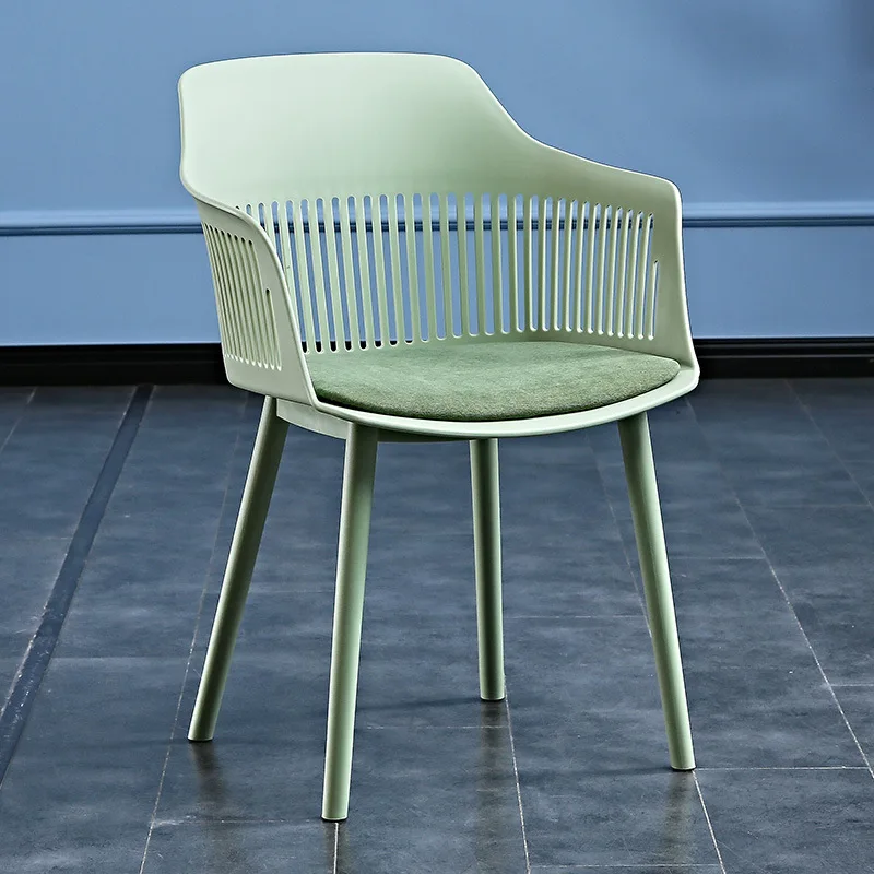 

Cadeira Cheap Price Sillas Modern Green Stackable Outdoor Restaurant Pp Plastic Kitchen Coffee Dinning Chairs