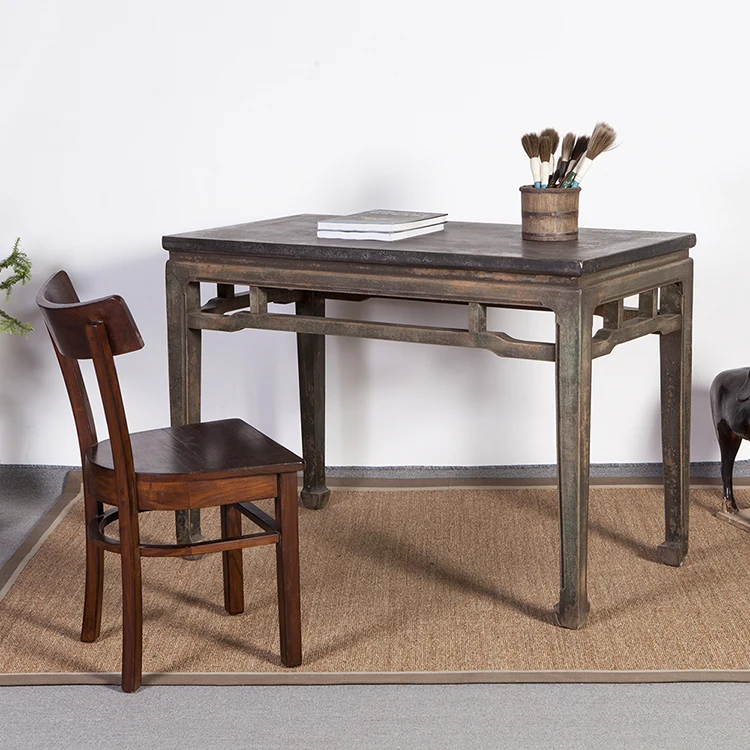 复古木桌家居装饰古董古董家居装饰物品