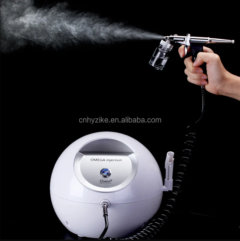 

Portable Skin Moisture Facial Nano Spray Omega Oxygen Injection Machine, Whtie