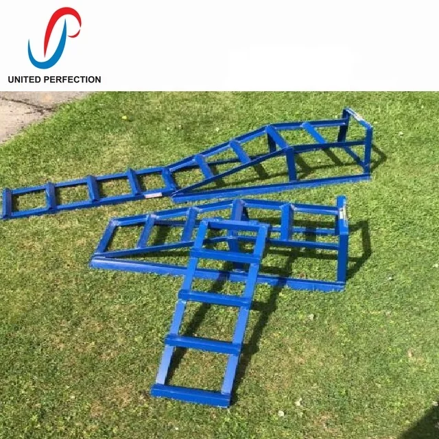 

low MOQ best price long ramp car ramp extender hydraulic metal ramps with heavy loading, Customer request