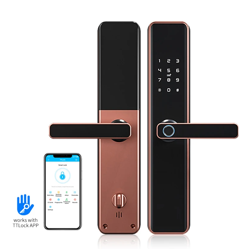 

Youhe m1 Home Electronic Tuya APP Smart Lock Digital Biometric Fingerprint Door Lock