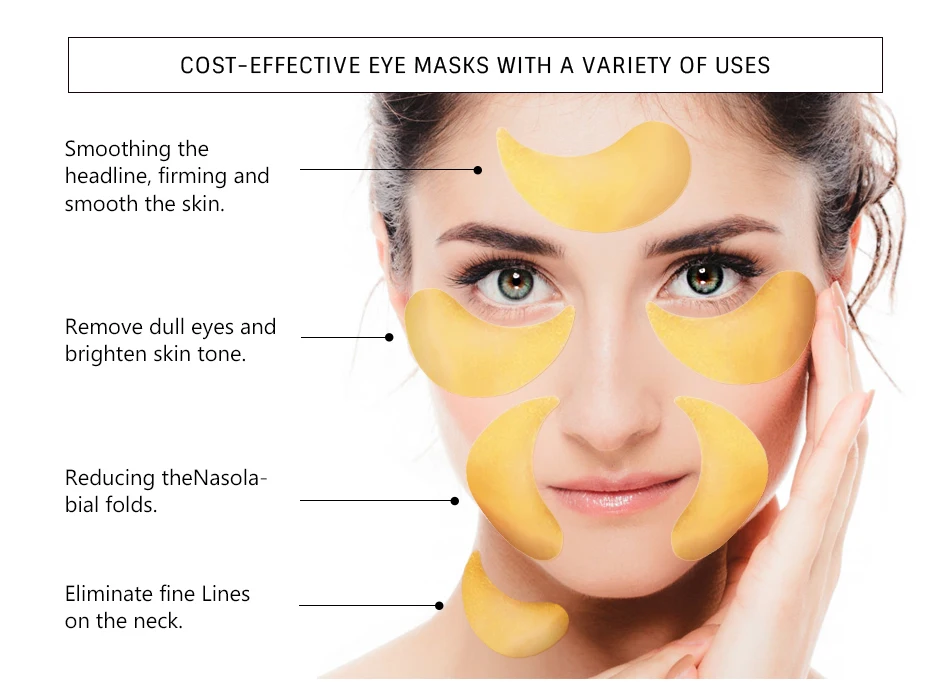 
Korean cosmetics OMY LADY hydrogel eye patch anti dark circles eye mask for OEM 