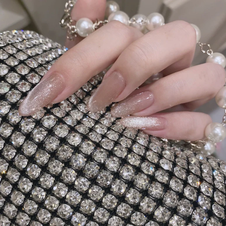 

press on nails long brown press on nails full nail cover false