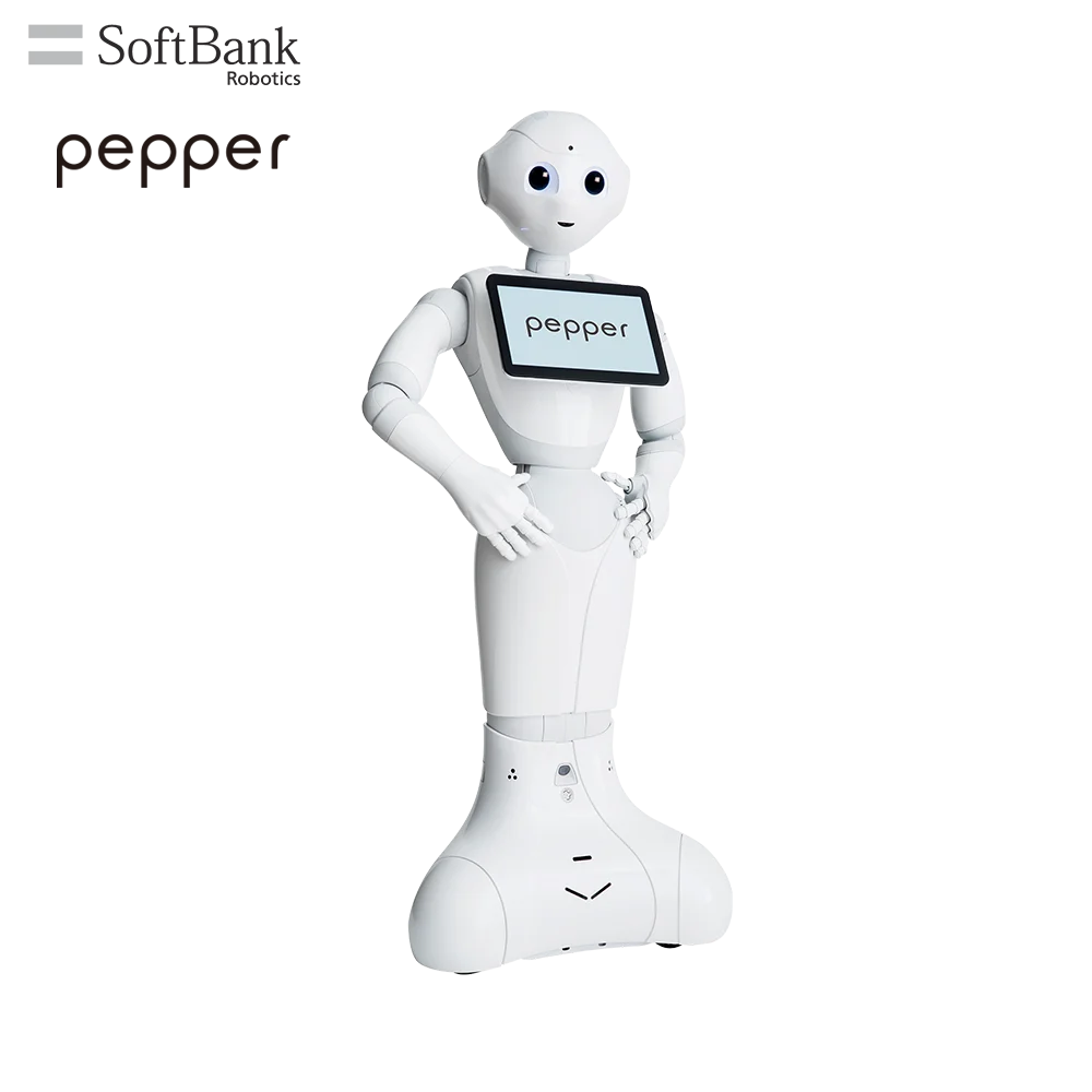 

SoftBank Smart Humanlike Robot Pepper, the Social Standard Platform of Robocup Home Leagues, Programmable Multifunction Robotics, White