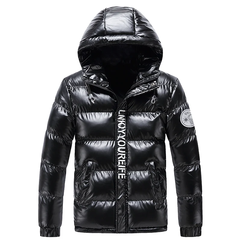 

Wholesale Custom Man Stand Collar Winter Puffer Jacket Blank Down Jacket For Men