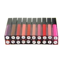 

Wholesale 27 Colors Matte Glitter Lipgloss Custom Logo Cosmetics Makeup Private Label