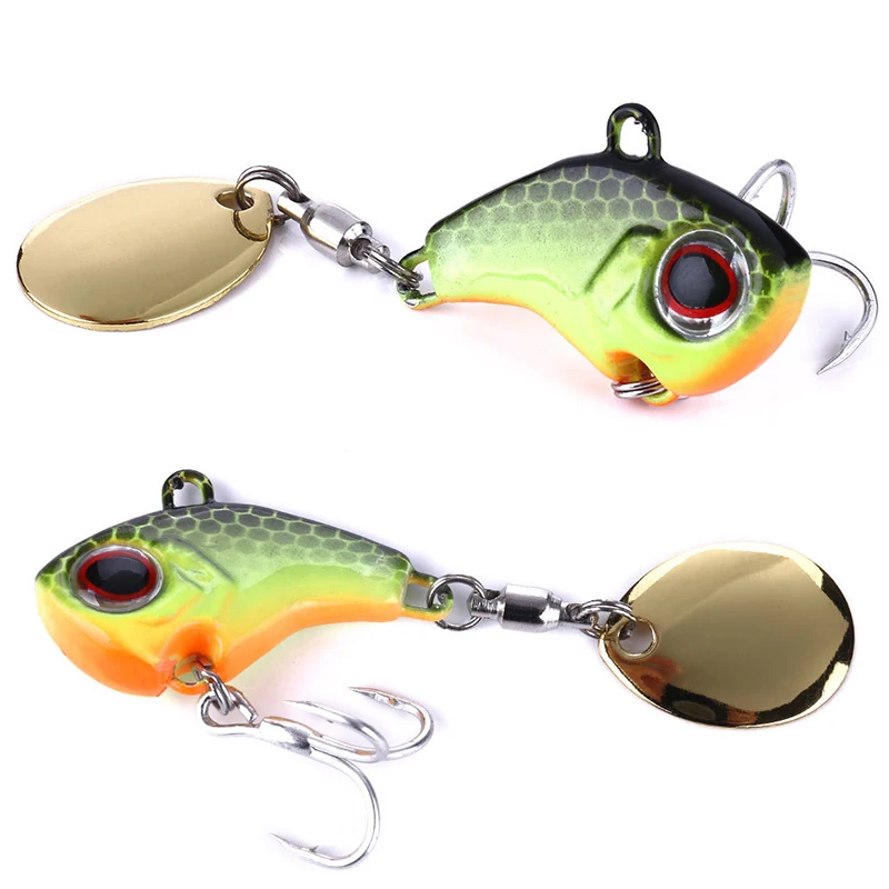 

vib small whirlwind simulation rotating sequins new mini bait long shot four seasons freshwater sea fishing fishing gear