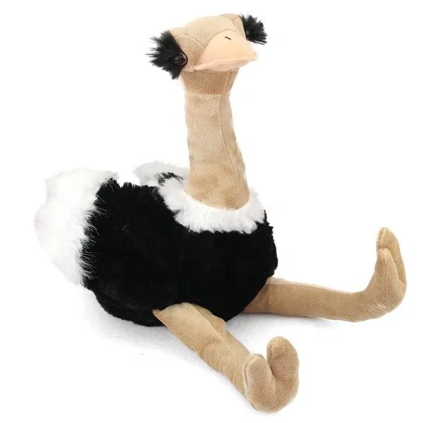 Custom Stuffed Animal Birds Toy Plush Ostrich Chicks Birds For Sale