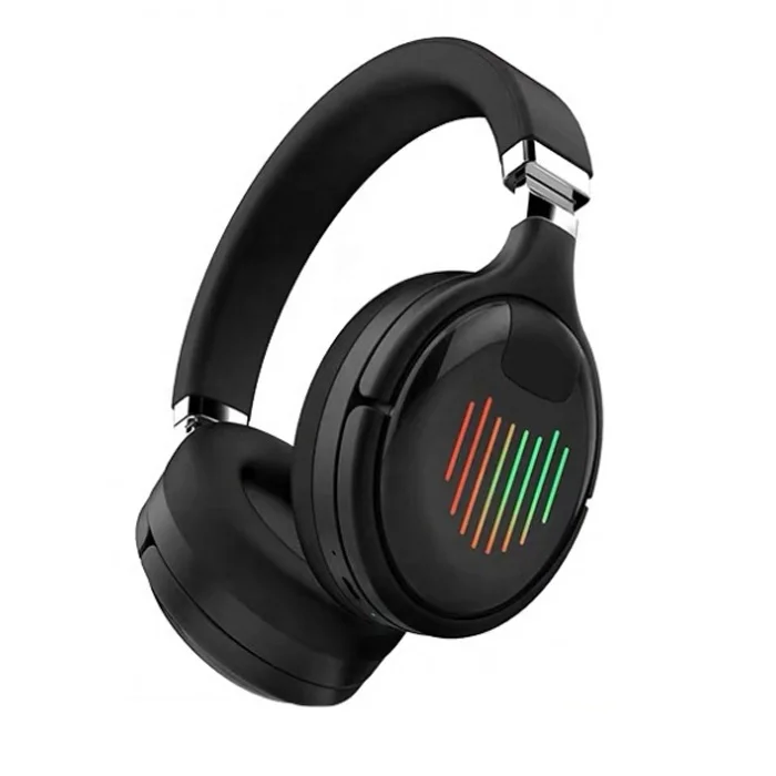 Super Bass TM061 Headbang BT Headphone Wireless Music Headset With LED Light TF FM Sport Headphone