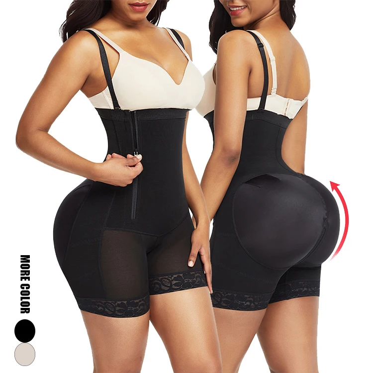 

Wholesale Body Shaper High Waist Shapewear Plus Size Women Seamless Body Shaper, Black,nude