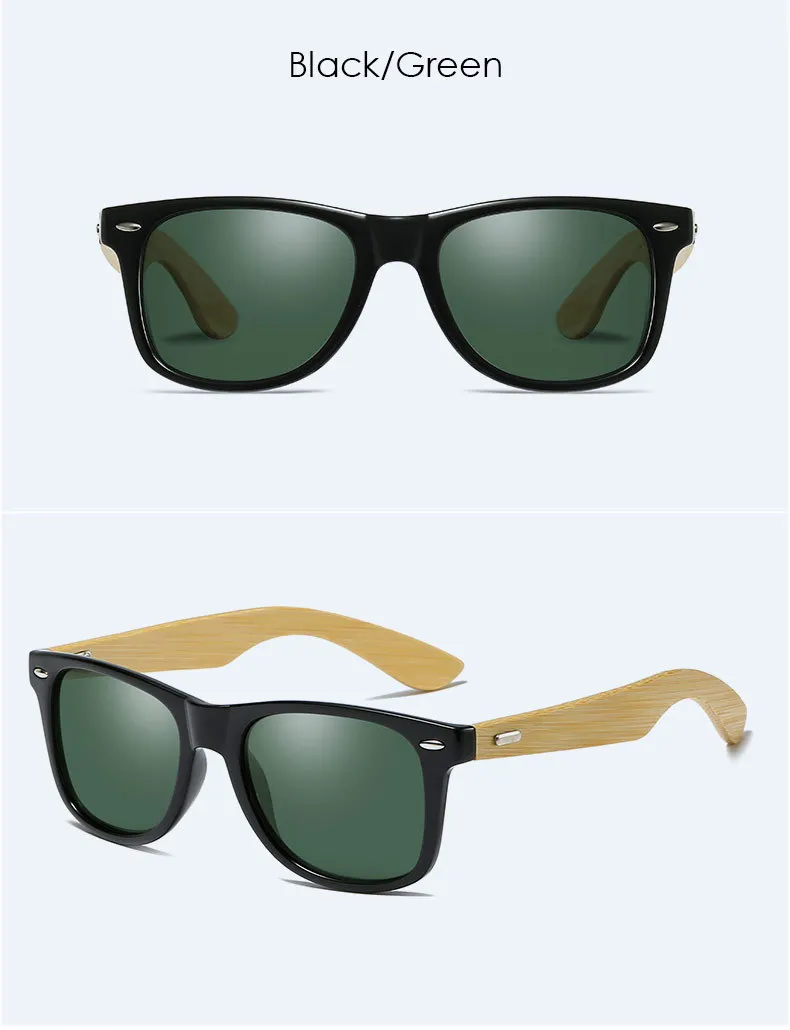 2020 new arrivals bamboo polarized sunglasses