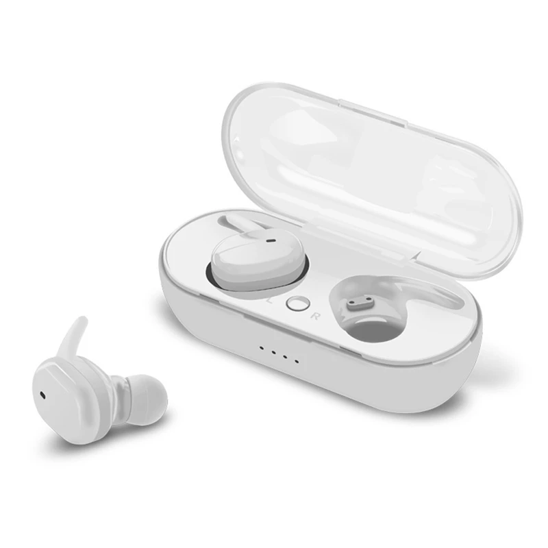 

Custom Logo Bluetoth TWS4 Wireless in Ear Earphones with Charging Box Headphones Earbuds