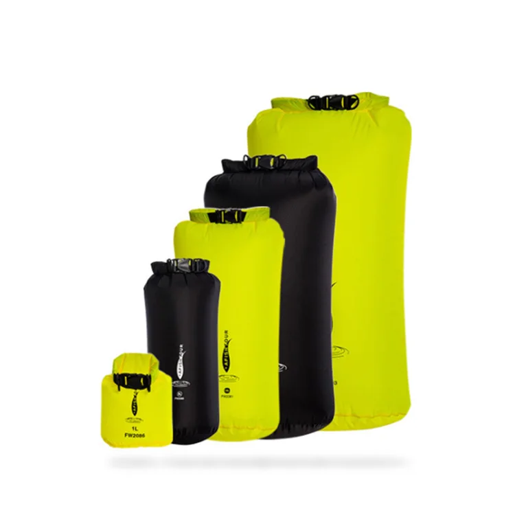 

Custom Swimming Buoy Safety Float Air Dry Bag Tow Float Swim Inflatable Flotation Bag/Dry Bag Custom, Black yellow