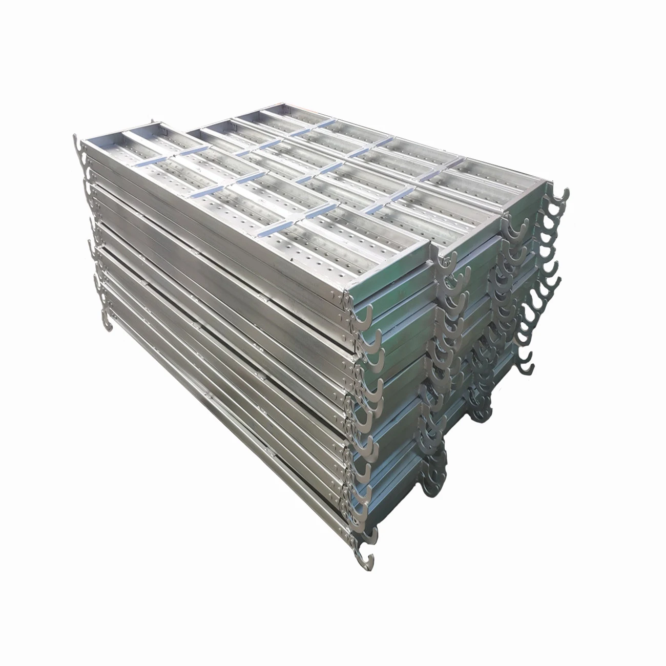 
G Galvanized painted scaffolding and prop perforated steel catwalk plank with hook metal scaffold plank scaffold steel plank  (62216594998)