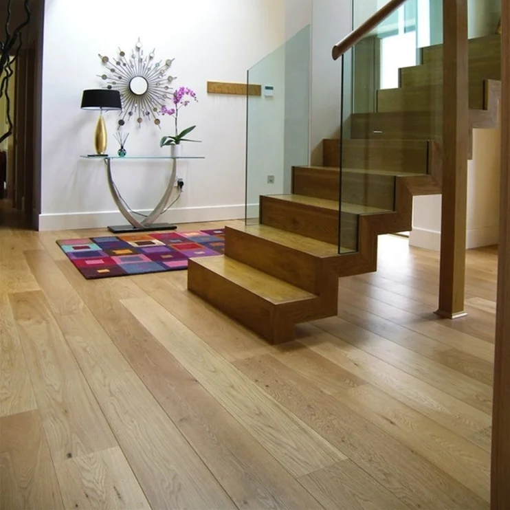 
hot sell 15mm wide plank white oak manufacturers Multilayer engineered wood floor 