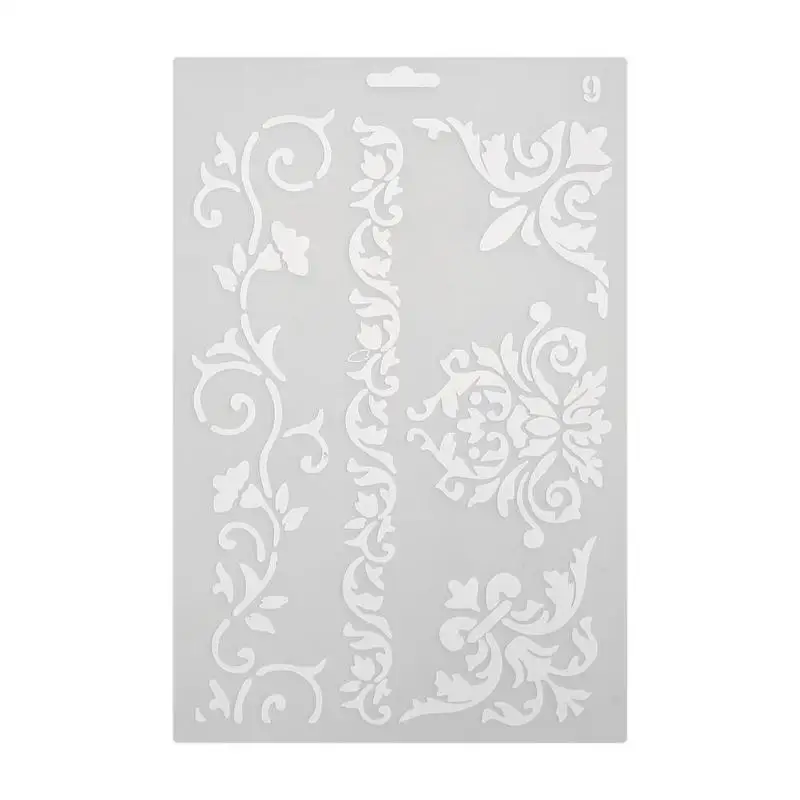 Hollow Lase Stencils for DIY Scrapbooking Photo Album Journal Painting Template Pochoir Walls Arts and Crafts Drawing Tool