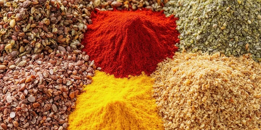 Spice comparison chart by region