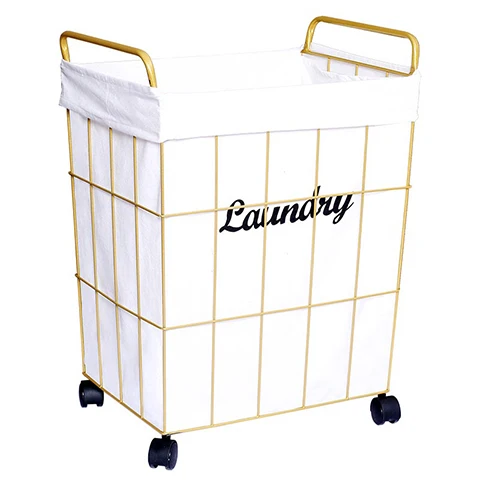 

hot sale metal laundry basket with legs basket for storage laundry basket