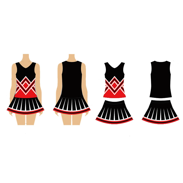 
Hot Sale Custom Made Tank Cheerleading uniform New Design  (62560718776)