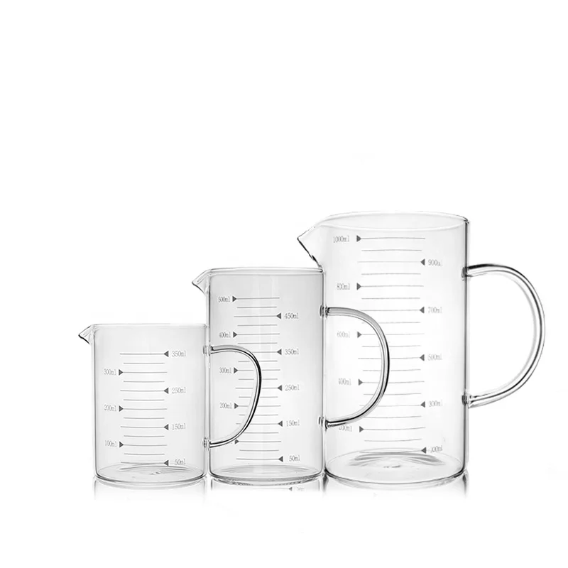 

Good Quality Home Glass Custom Measuring Cup for Liquid Measuring tool