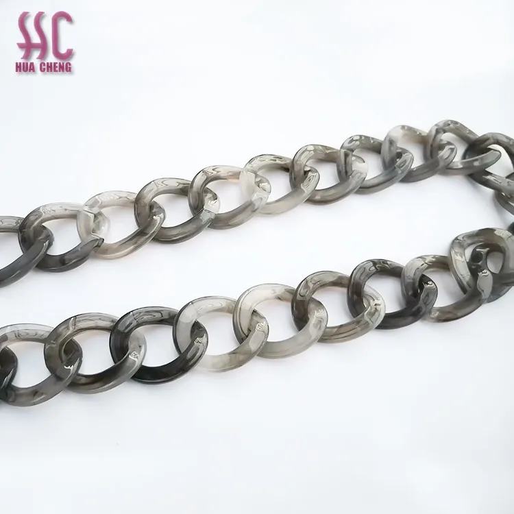 

Colorful acrylic bag chain handbag chian acrylic 60cm