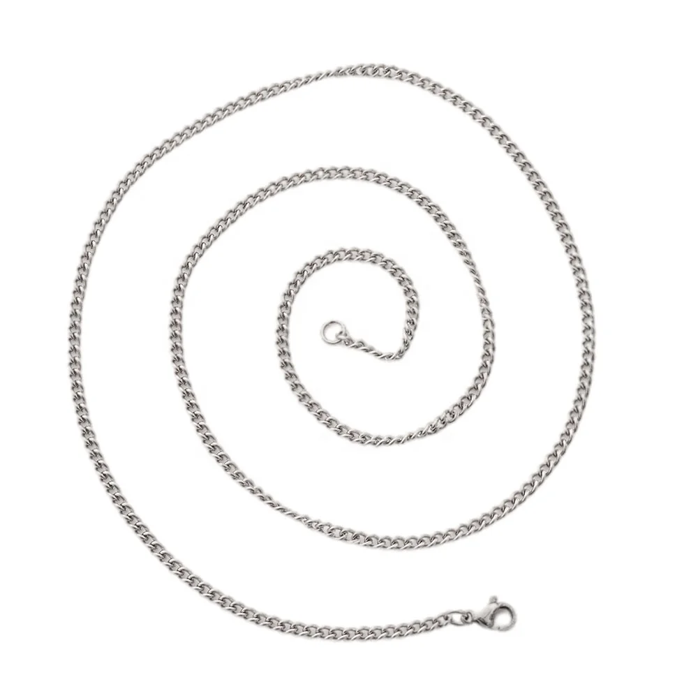 

Jewelry Stainless Steel Bead Ball Chain Side Chain Necklace With 2.2/3.0mm Ball Beads, Steel color