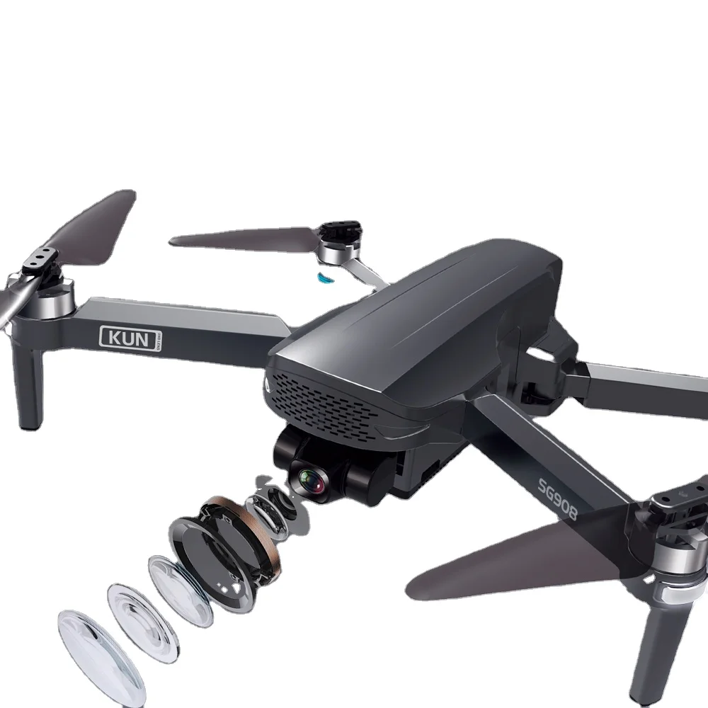 

SG908 Drone 4K 3-axis gimbal 1.2km control distance professional quadcopter camera drone radio controlled drones sg908