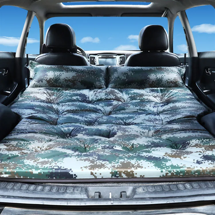 
Outdoor camping vehicle inflatable bed rear mattress off-road SUV trunk travel air mat automatic inflatable car bed 
