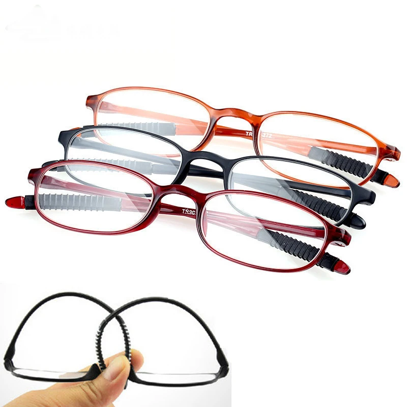 

8003 TR90 Cheap Computer Reading Glasses Men and Women Anti Eyestrain Blue Light Blocking Glasses for Reading