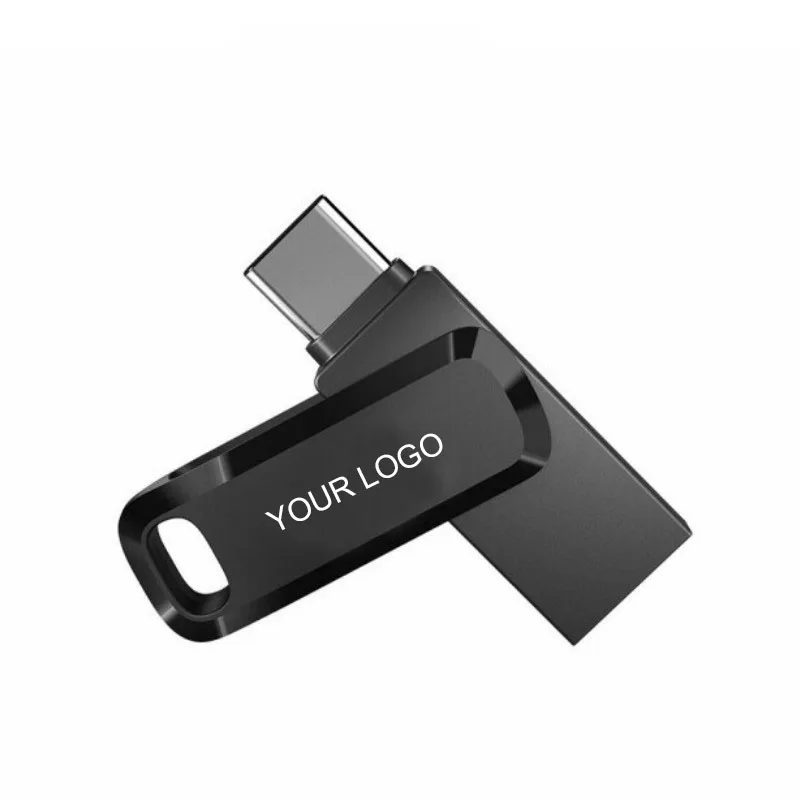 

Wholesale Type-c 3.0 Metal Usb Drive 128gb Usb Stick 64gb 16gb 32G 8G 4G 2gb Usb Pendrive With Logo