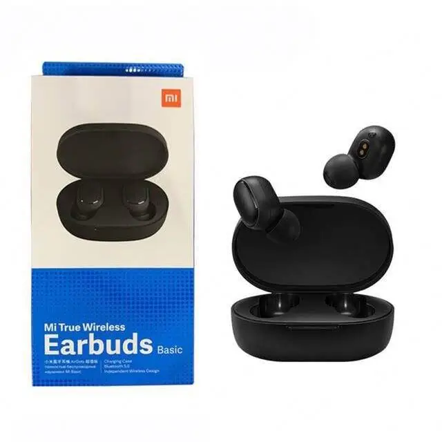 

Earbuds BT5.0 headset stereo bass AI control microphone earbuds hands-free headset for Xiaomi Redmi Airdots S fone de ouvido