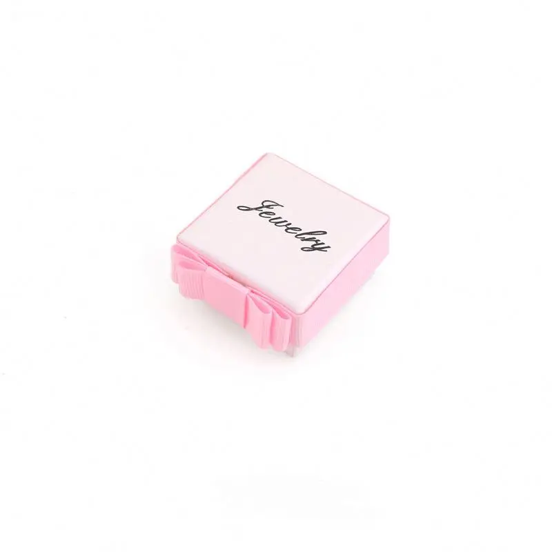 

Jewelry Packaging Box With Envelope Round Wood For Small Hexagon Huggies Music Girls Custom Logo Printed Ring Earring Pendant