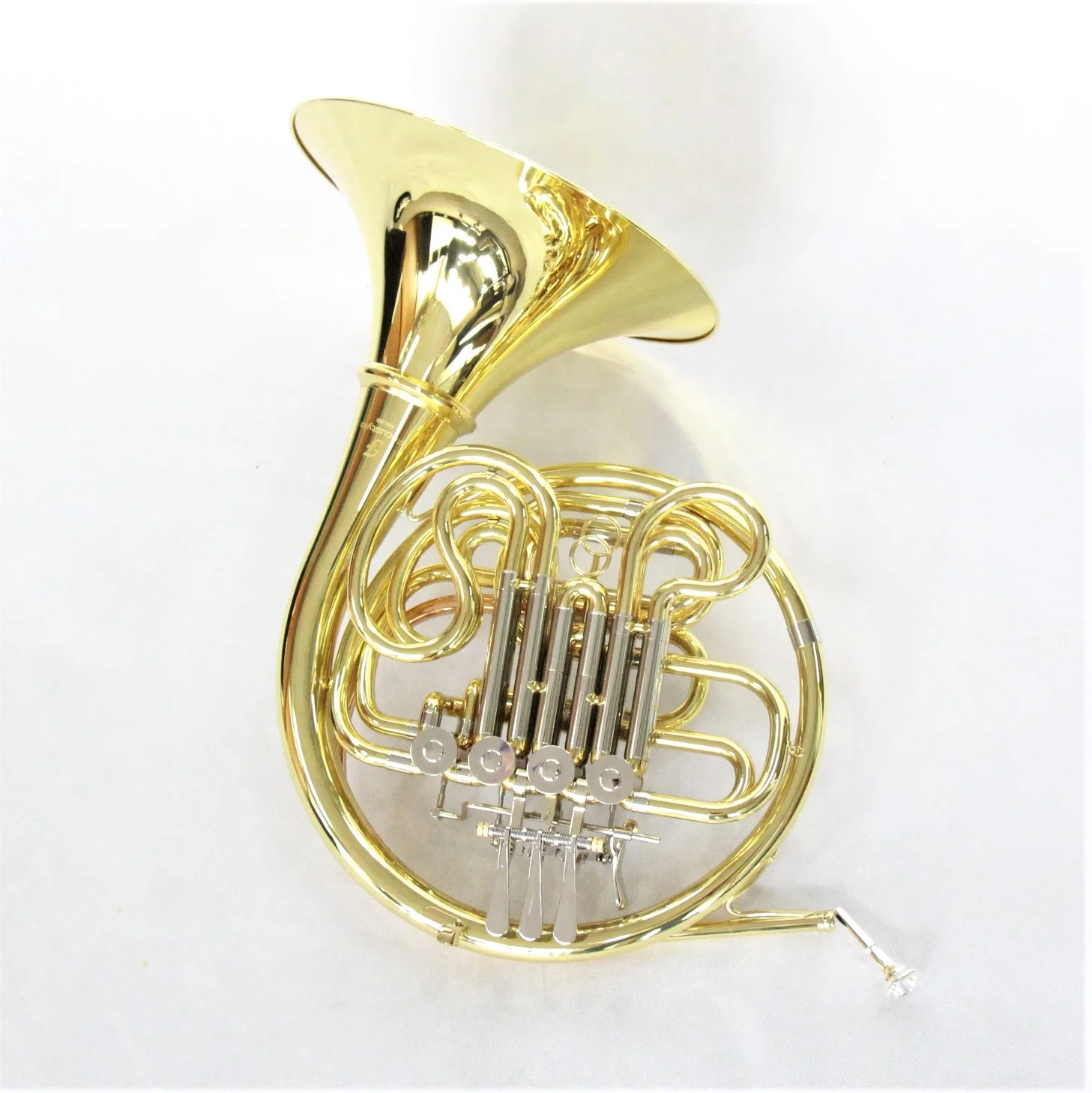 

Chinese high end brass instruments F/Bb Tone French Horn professional 4 Keys Detachable Double French Horn, Gold