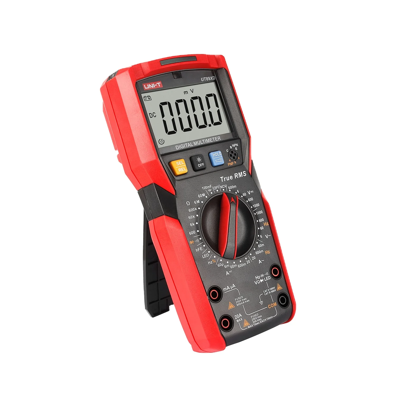 

UT89XD True-RMS Digital Multimeter Bar Graph AC/DC Voltage Ammeter Current